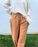 Caramel Relaxed Ashley Pant