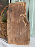1800's Antique Chinese Floral Wood Temple Carving