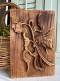 Antique 1800's Chinese Wood Temple Carving