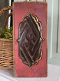 Antique 1800's Chinese Wood Temple Carving