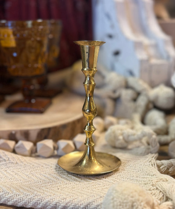 Vintage Brass Candlestick