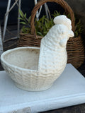 Vintage Hen Planter