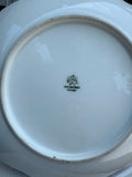 Antique Malmaison Scalloped Floral Plate