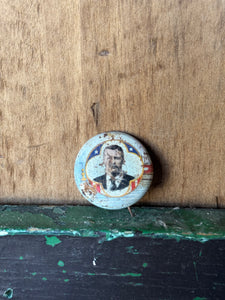 Antique 1904 Theodore Roosevelt Presidential Pin