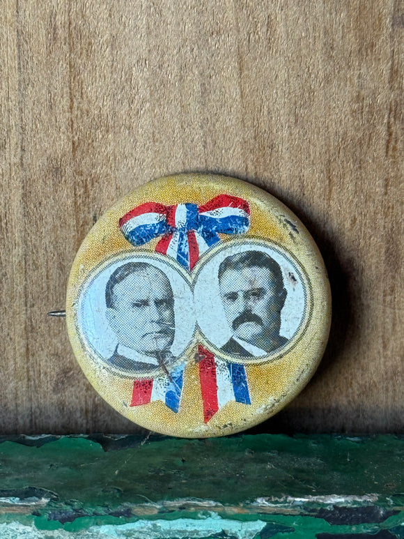 Antique 1900 MCKINLEY Presidential Pin