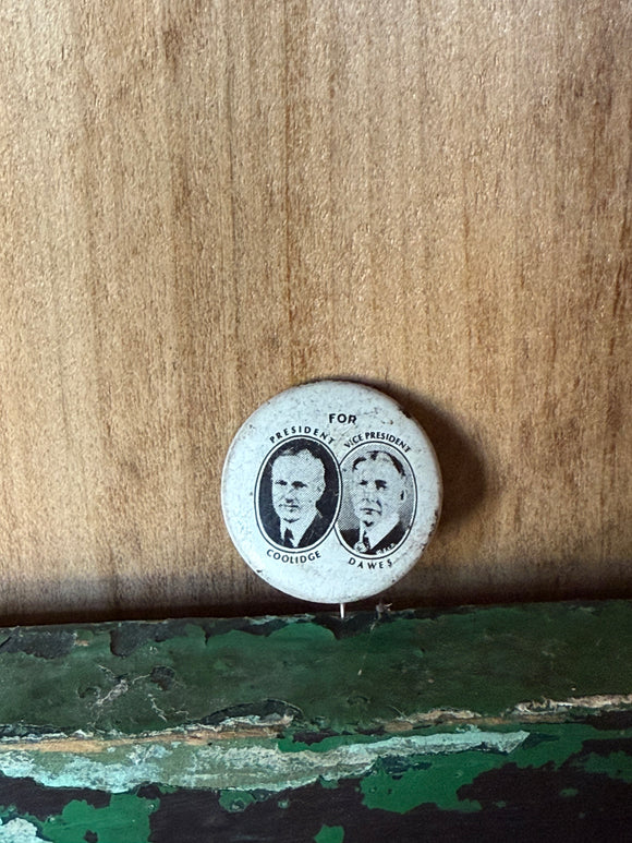 Antique 1924 COOLIDGE Presidential Pin