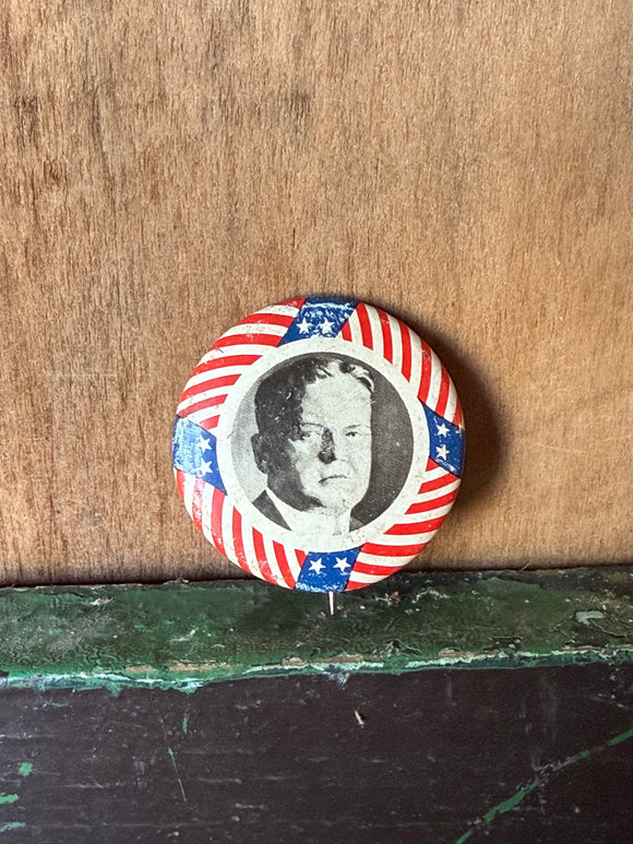 Vintage 1928 Hoover Presidential Pin