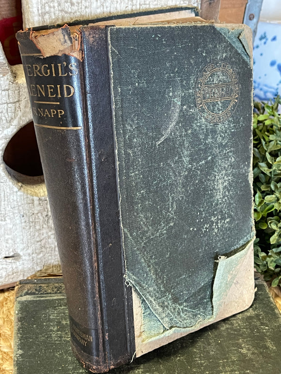 Antique Book 1900 The Aeneid of Vergil