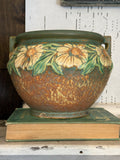 Vintage Roseville Planter With Floral Detail