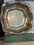 Vintage Electroplated Nickel Silver Bowl