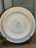 Vintage Green Stripe Shenango China Restaurant Ware Saucer