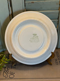 Vintage Green Stripe Shenango China Restaurant Ware Saucer