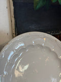Antique J & G Meakin Ironstone Plate with Wheat Detail