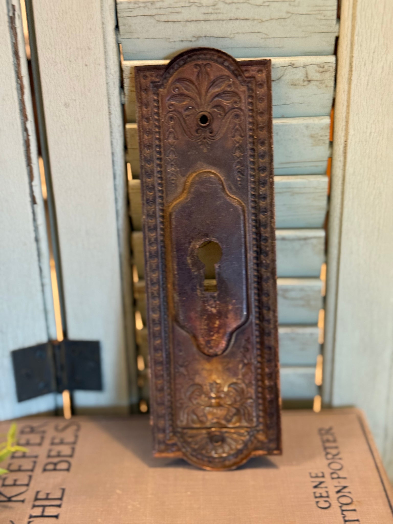 Antique Pocket Door Plate – The Gentleman's Stache, DBA Mercantile