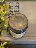 Vintage Green Glass Musterole Jar