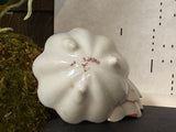 Vintage Japanese Porcelain Scalloped Mini Bowl "Geisha Girl"