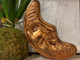 Vintage Copper Man in the Moon Mold