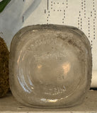 Vintage Nashville TN Milk Glass Bottle