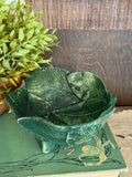 Vintage Leaf Bowl Made In Italy