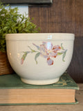 Vintage Oven Proof Bowl with Iris Made by Universal Cambridge