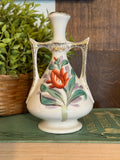 Vintage Painted Ceramic Bud Vase