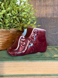 Vintage Pottery Shoe