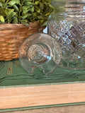 Vintage Cut Glass Honey Jar