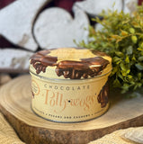 Coffee Soy Candle in Vintage Pollywogs Tin