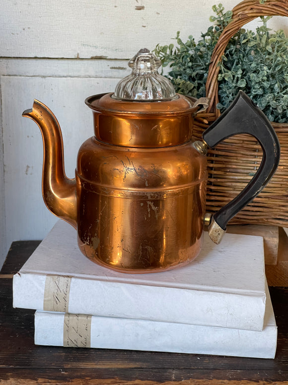 Vintage Copper Coffee Pot