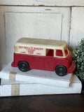 Vintage Cottrell's Bakery Bus Coin Bank