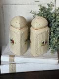 Vintage Ceramic Salt and Pepper Shakers Made in Japan