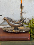 Small Vintage Silver Plate Gravy Boat