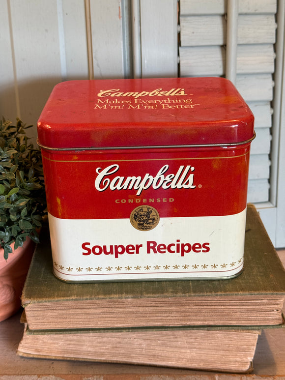 Campbell's Souper Recipes Tin