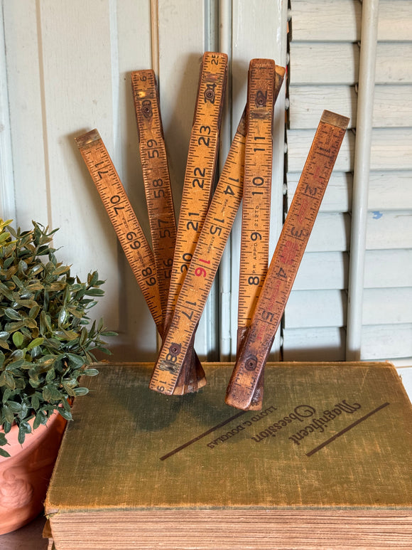 Vintage Lufkin Folding Ruler Made in the USA