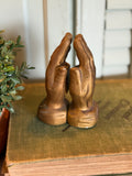 Vintage Praying Salt & Pepper Shakers Made in Japan
