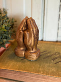Vintage Praying Salt & Pepper Shakers Made in Japan