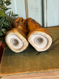Vintage Praying Salt & Pepper Shakers Made in Japan