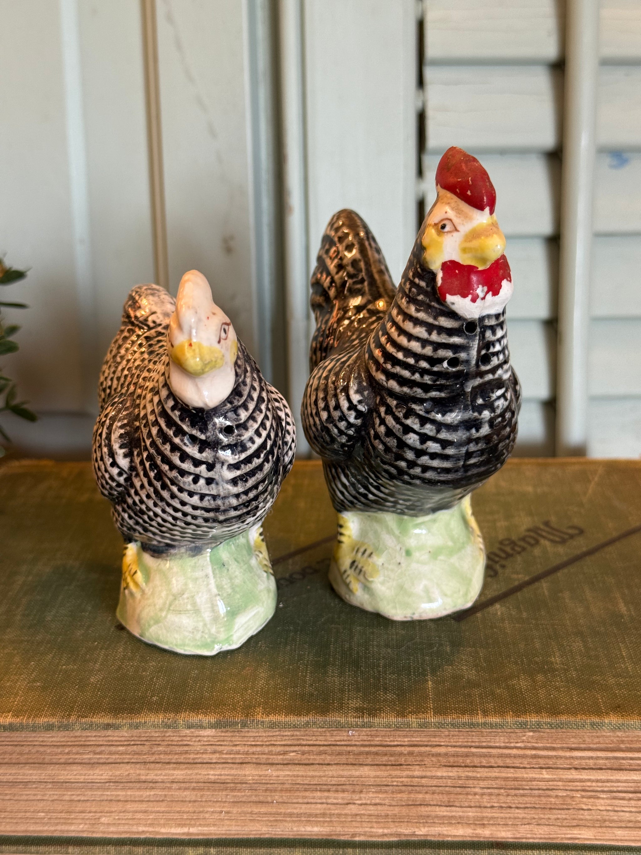 【ヴィンテージ】RelcoJapan Salt & Pepper Shakers Vintage Chicken Salt & Pepper Shakers Made in Japan – The