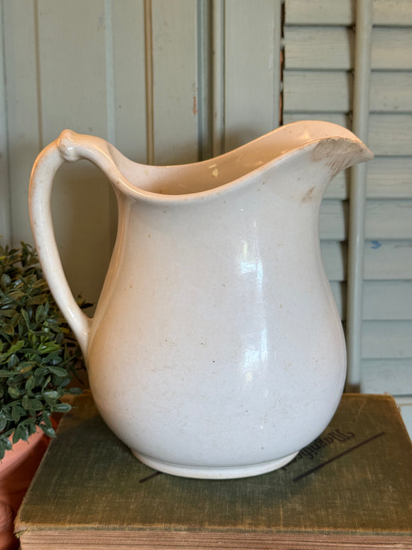 Vintage Homer Laughlin Ironstone Pitcher