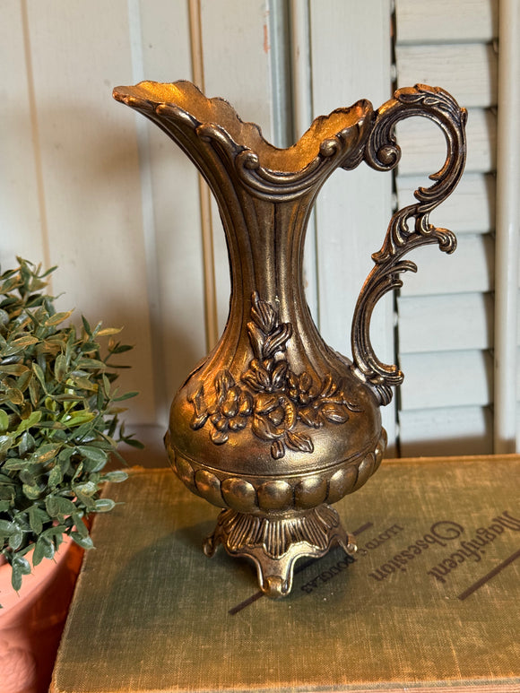 Vintage Brass Pitcher Made in Italy