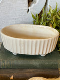 Vintage White Hull Pottery Planter