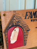 Vintage Family Doghouse Sign