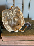 Vintage Brass Lion Head Door Knocker