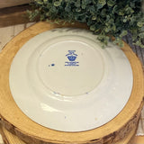 Vintage Blue Willow Ironstone Plate