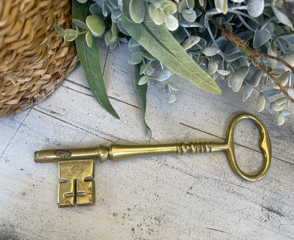 Vintage Brass Key