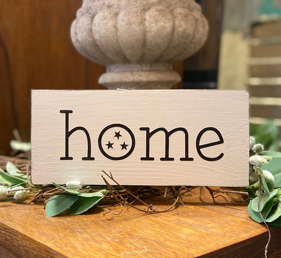 Handmade Reclaimed Wood Home w/ Tristar Sign