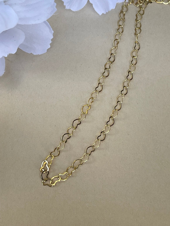 Handcrafted Gold-Filled Heart Throb Choker
