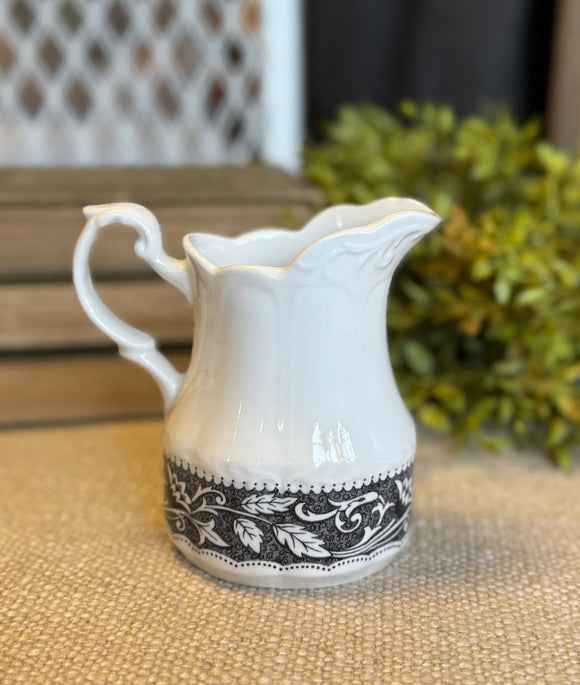 Vintage English Sterling Renaissance Ironstone Pitcher