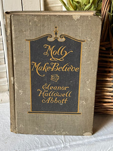 Antique Book Molly Make-Believe 1910