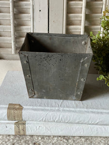 Vintage Metal Planter